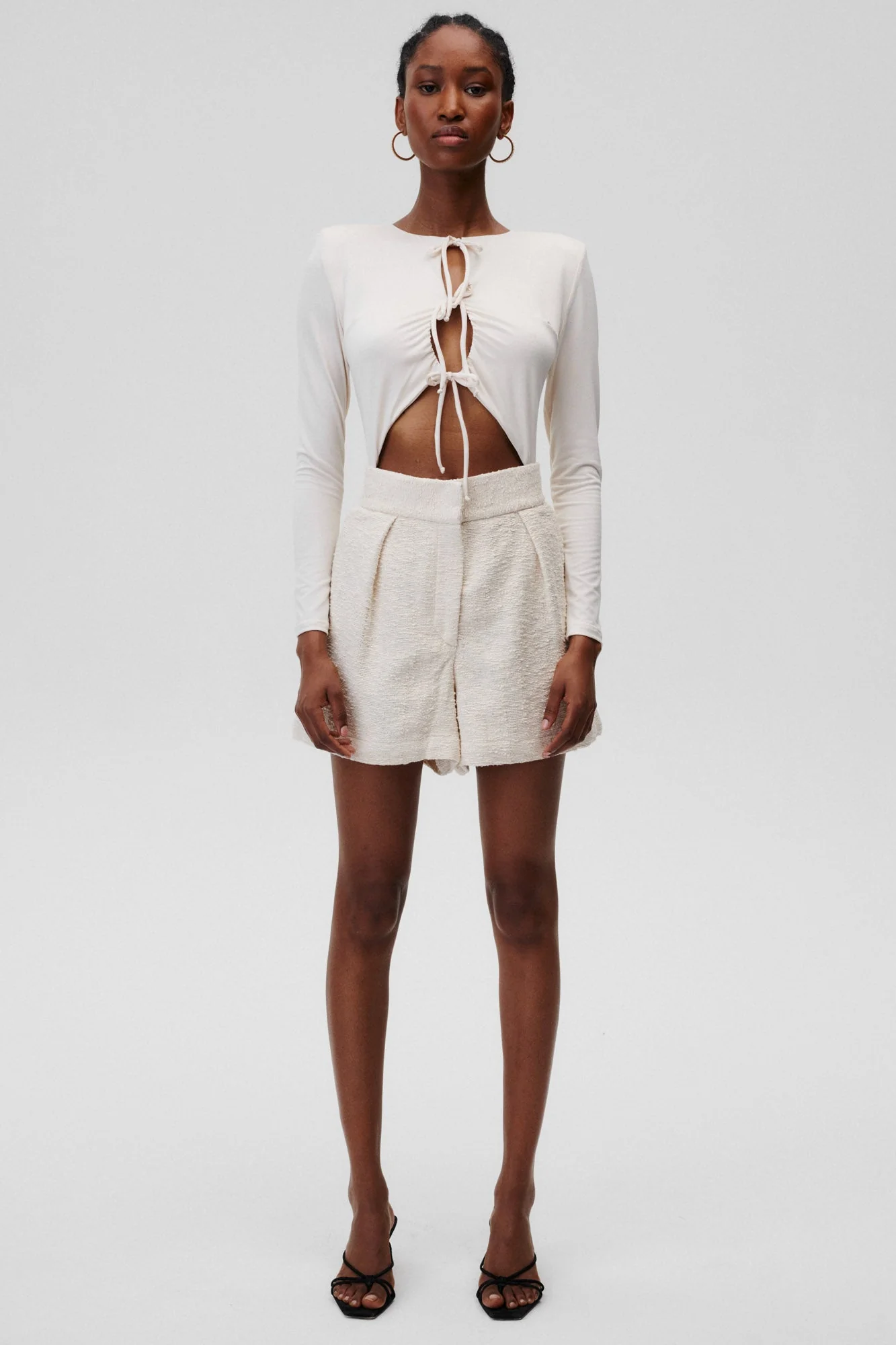 Body Con Te Kremowe - Image 5