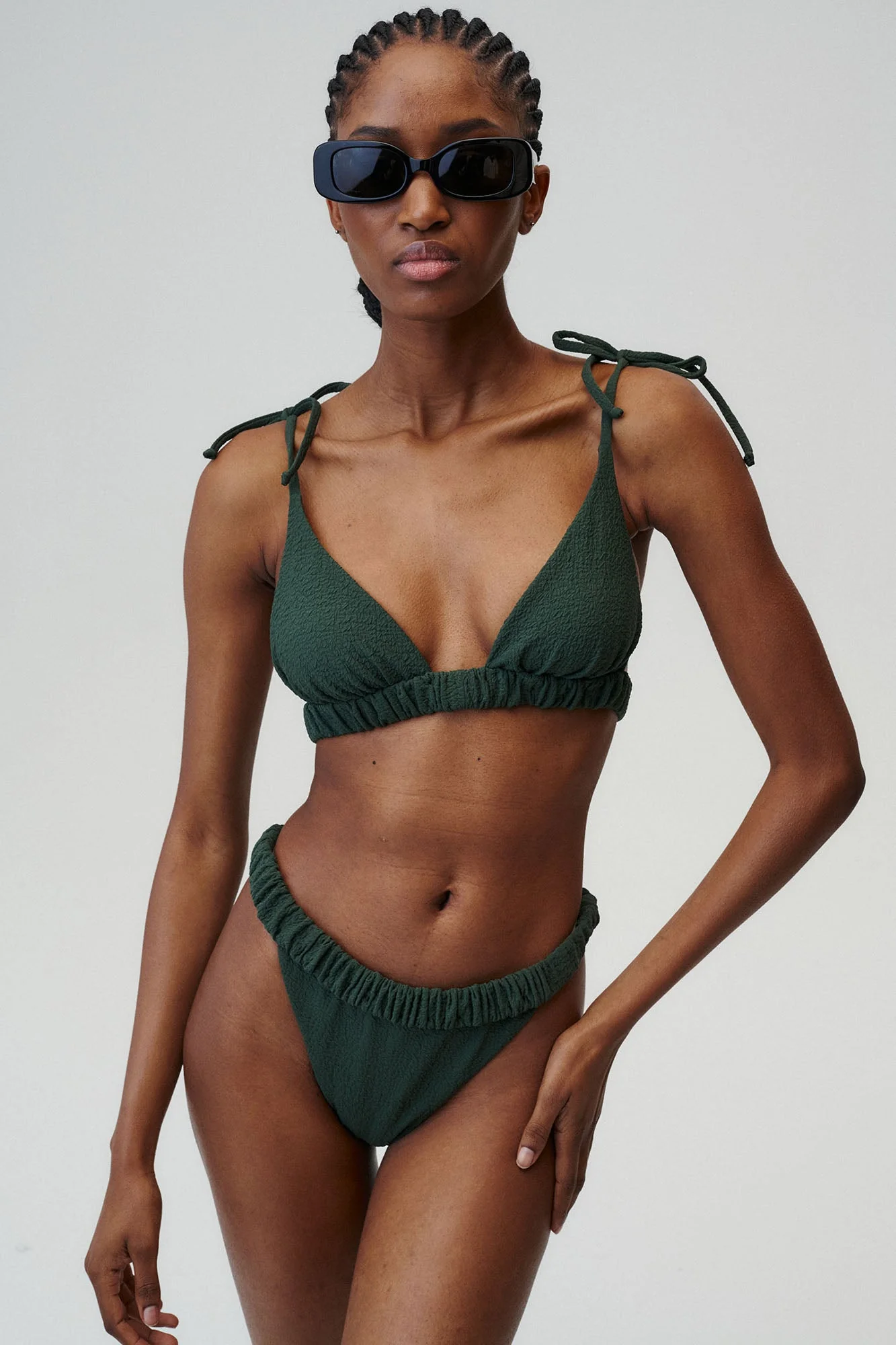 Dół od bikini Girlish Charm Zielony - Image 6