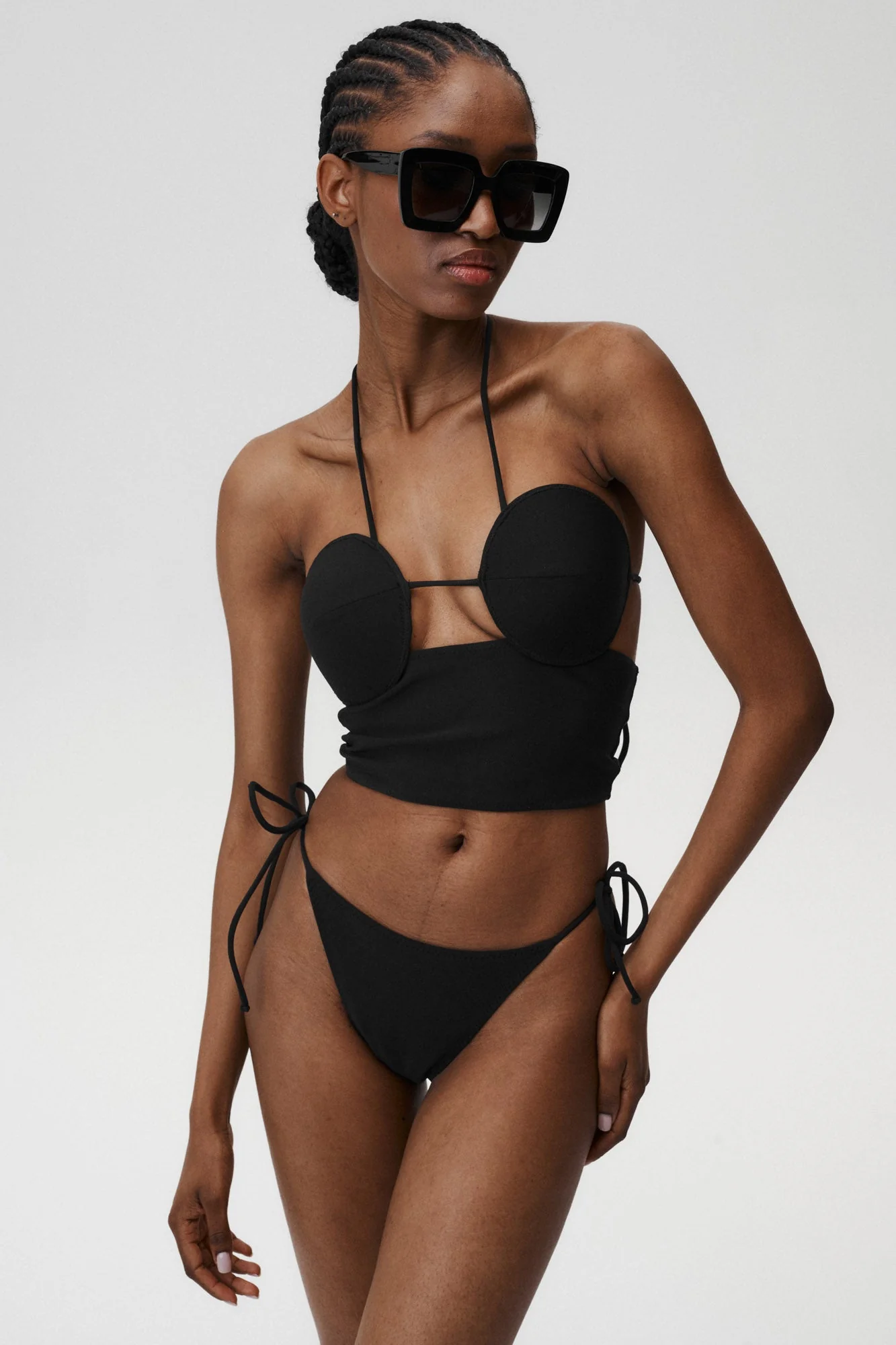 Dół od bikini Siena Czarny