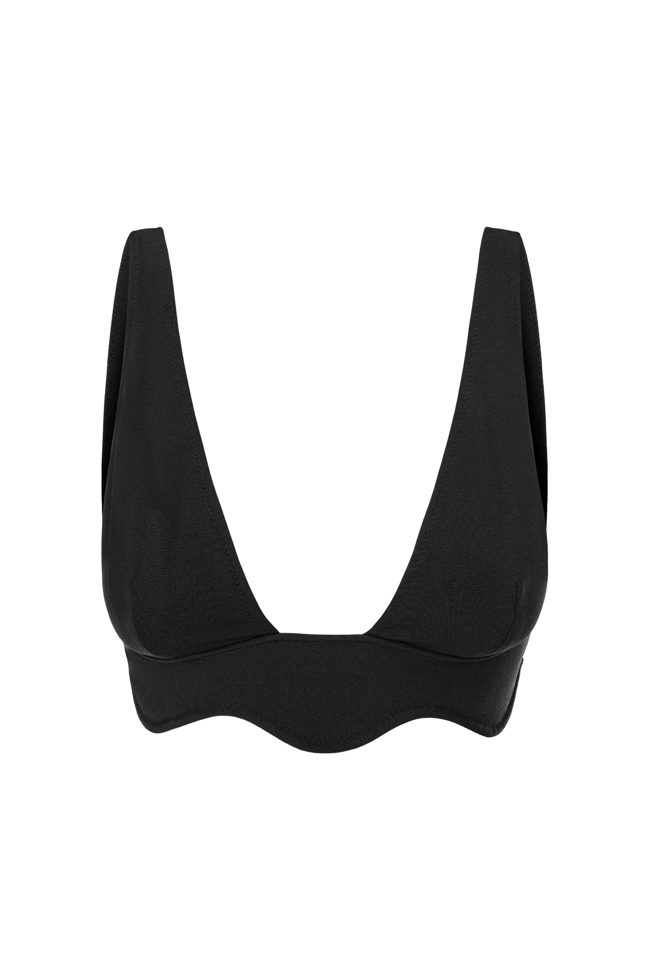 Góra od bikini Bardot Czarna - Image 8