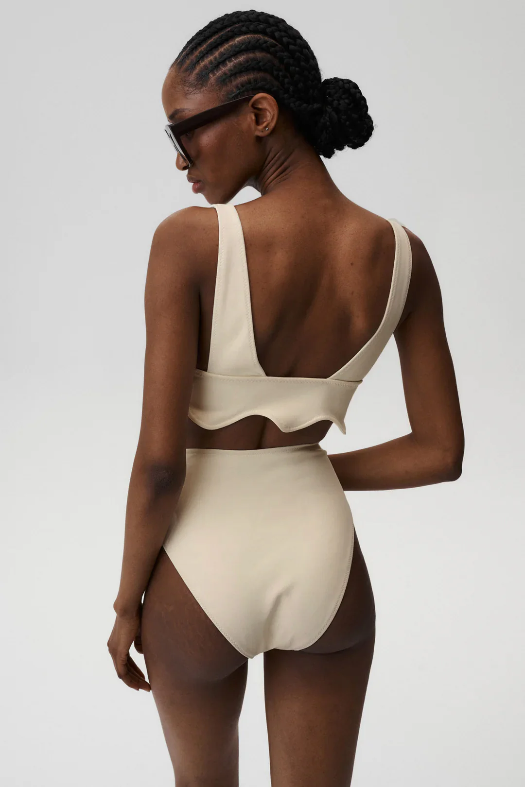 Góra od bikini Bardot Jasnożółta - Image 8