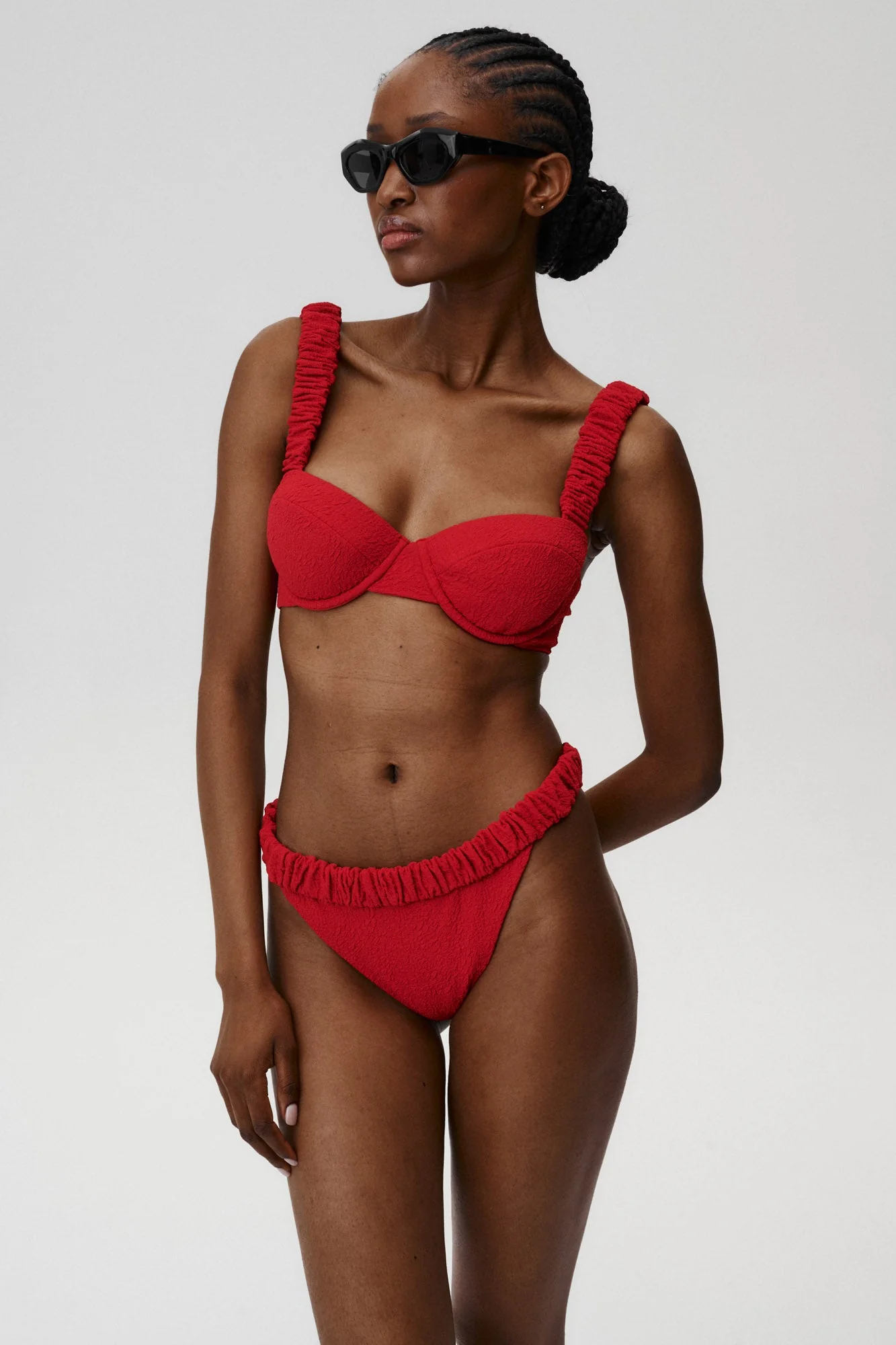 Góra od bikini Capri Sun Czerwona - Image 4