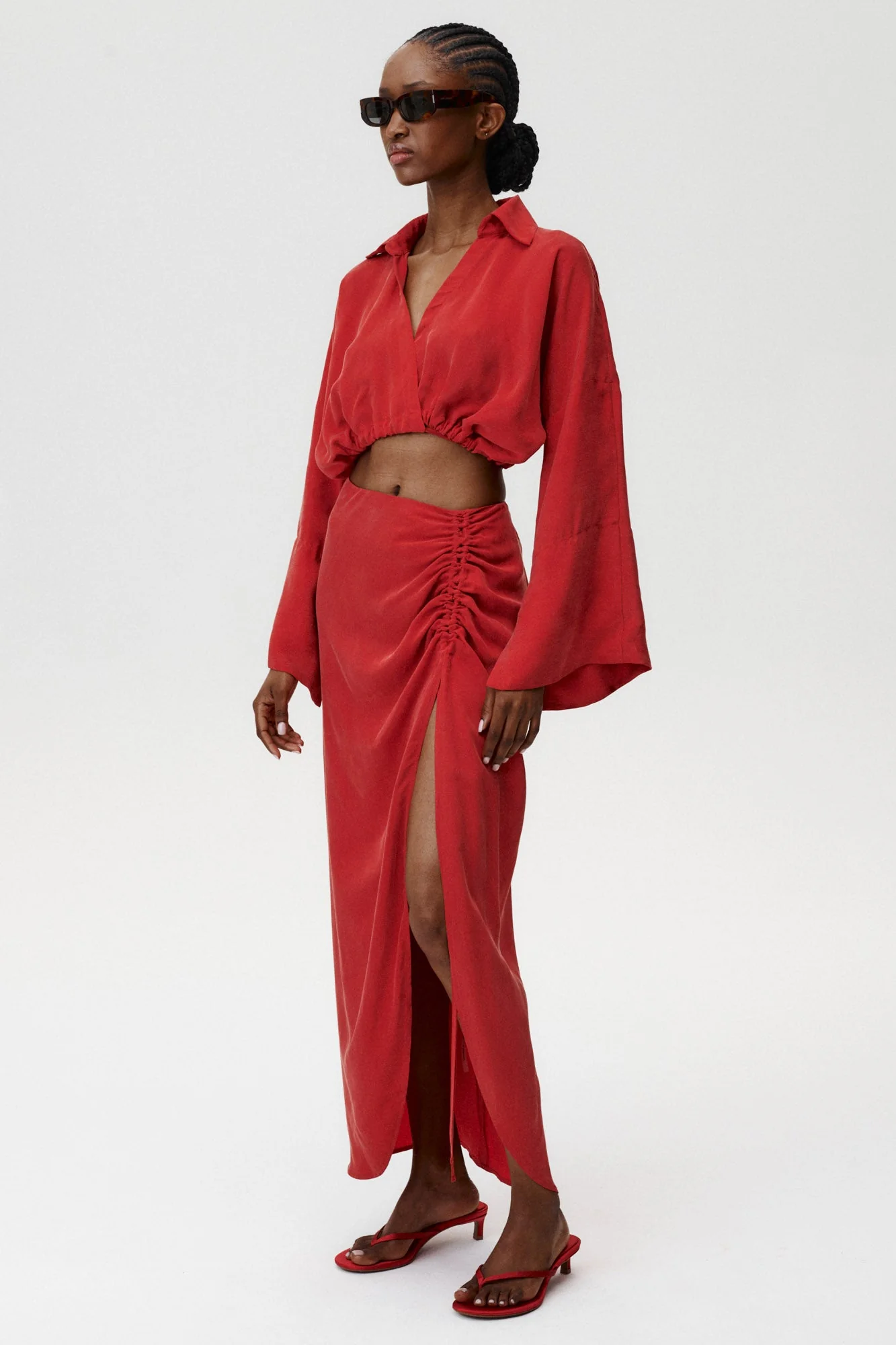 Spódnica Rhea Czerwona - Image 3