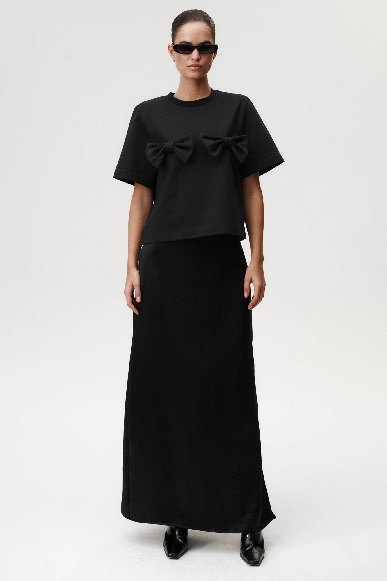 T-Shirt Everly Czarny - Image 4